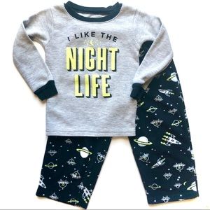 Carter’s | Fleece Pants & Waffle Knit Top Pajamas